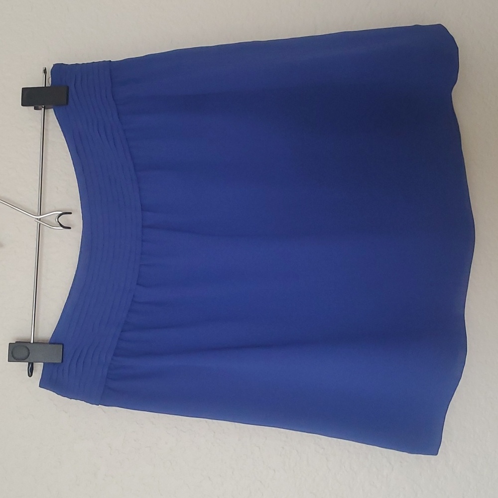 Loft royal blue skirt size 0p
